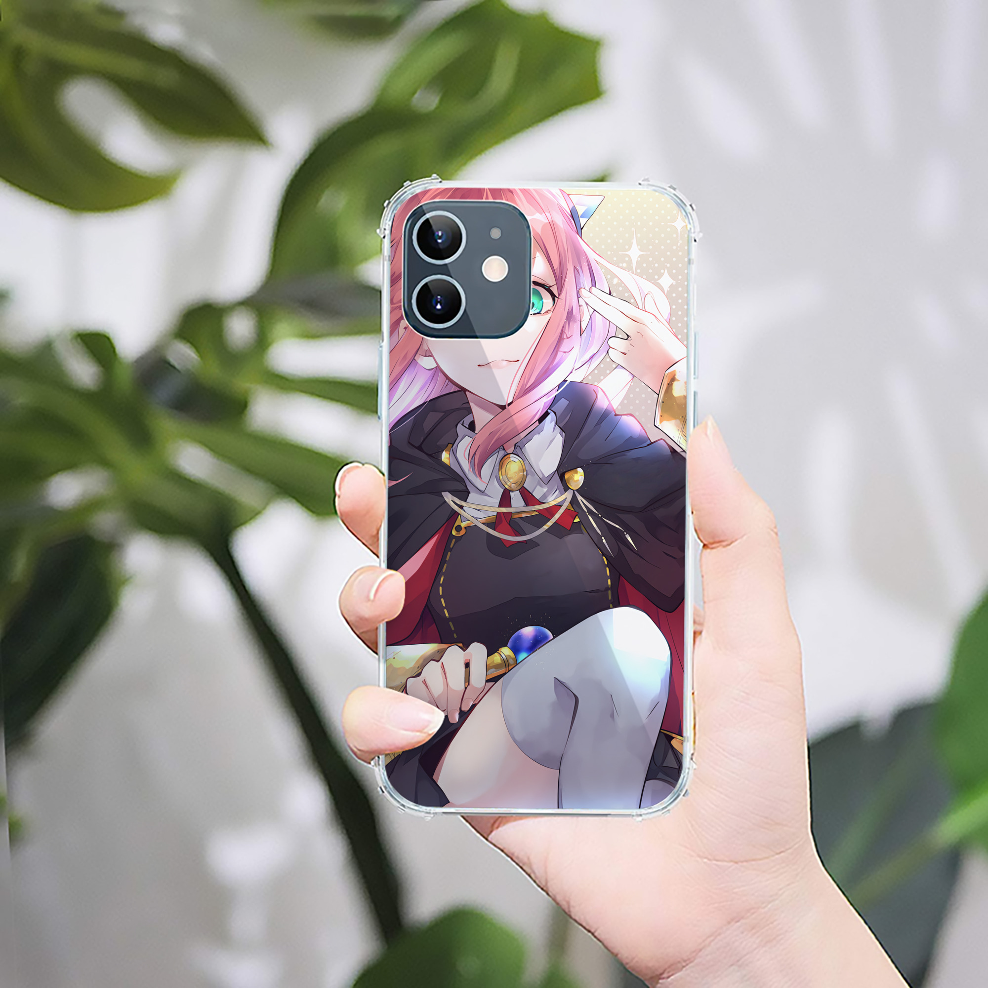 （画像用） SPY×FAMILY间谍家家酒 【iPhone 12シリーズ対応】透明スマホケース（クリアソフトケース）